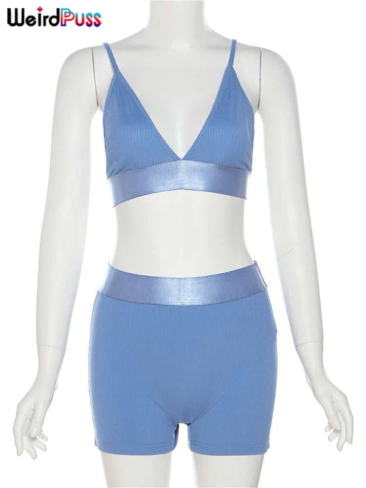 Ribbed Sport Two Piece