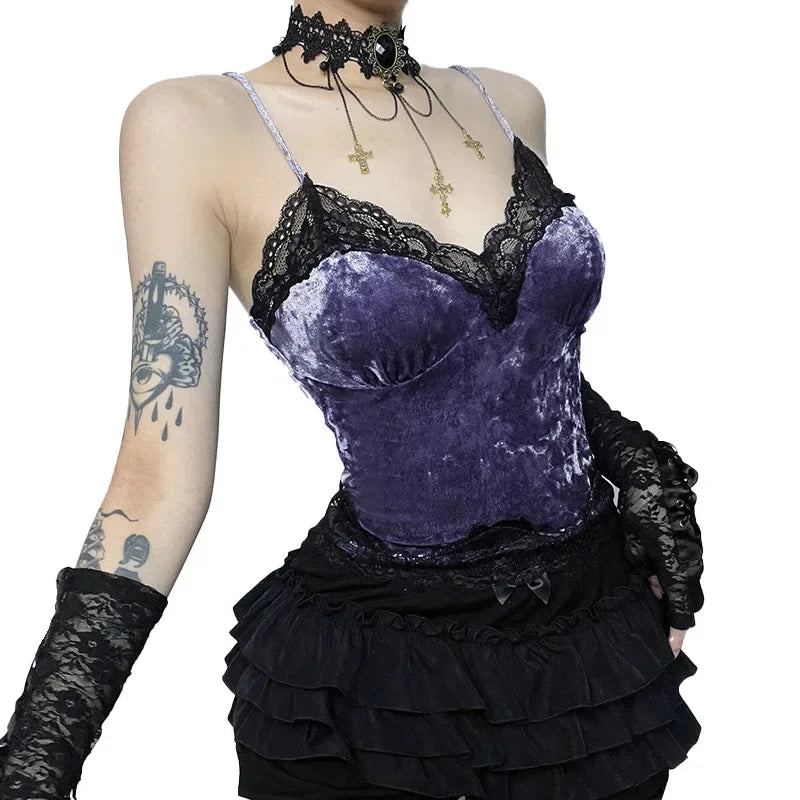 Gothic Velvet Camisole
