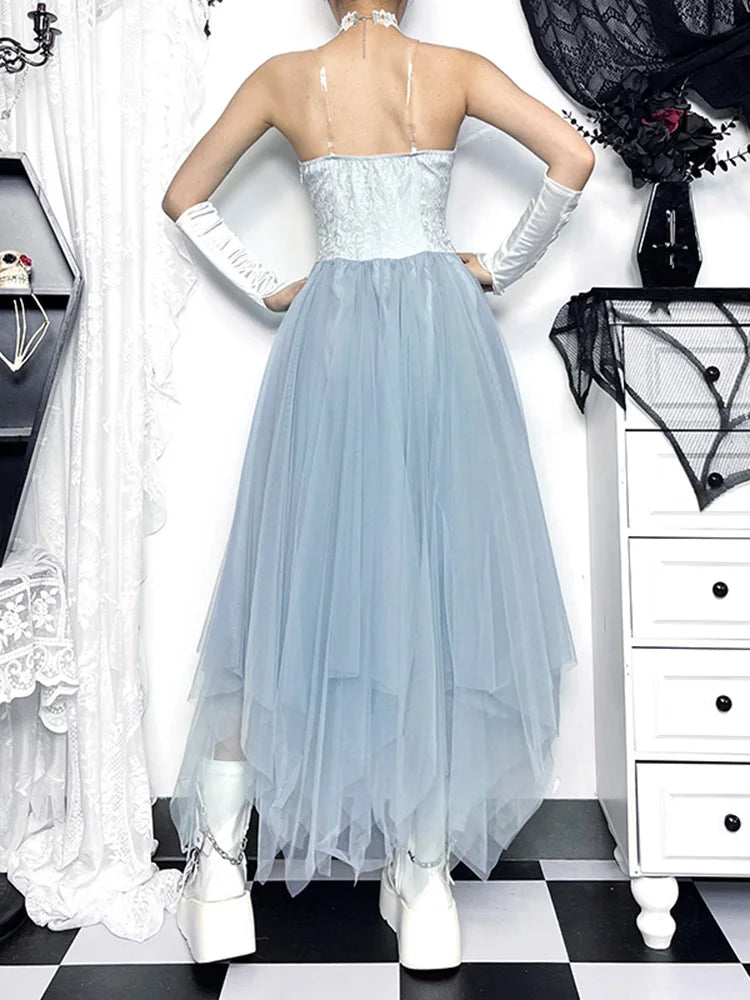 Gothic Ball Tulle Gown